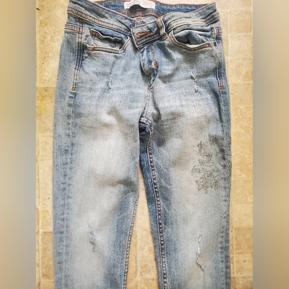 ZARA VINTAGE JEANS SIZE 4 - Picture 3 of 7